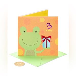 🆕Papyrus 3rd Birthday Greeting Card